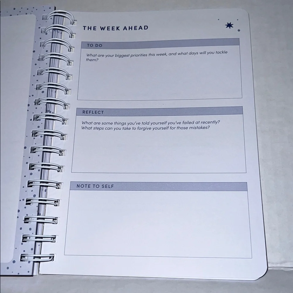 The Best Is Yet to Come Undated Planner 52-Week Routine Builder MonthlyWellness